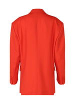 A detail shot of the Issey Miyake UNI FORM WOOL jacket.