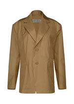 A product shot of the Issey Miyake AERIAL STEEL jacket in .