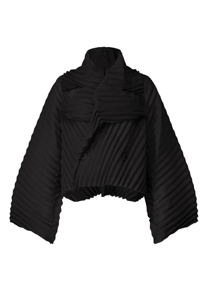 WAVE PLEATS Jacket Black – ISSEY MIYAKE EU