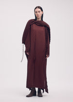 WAVE PLEATS Vest Red