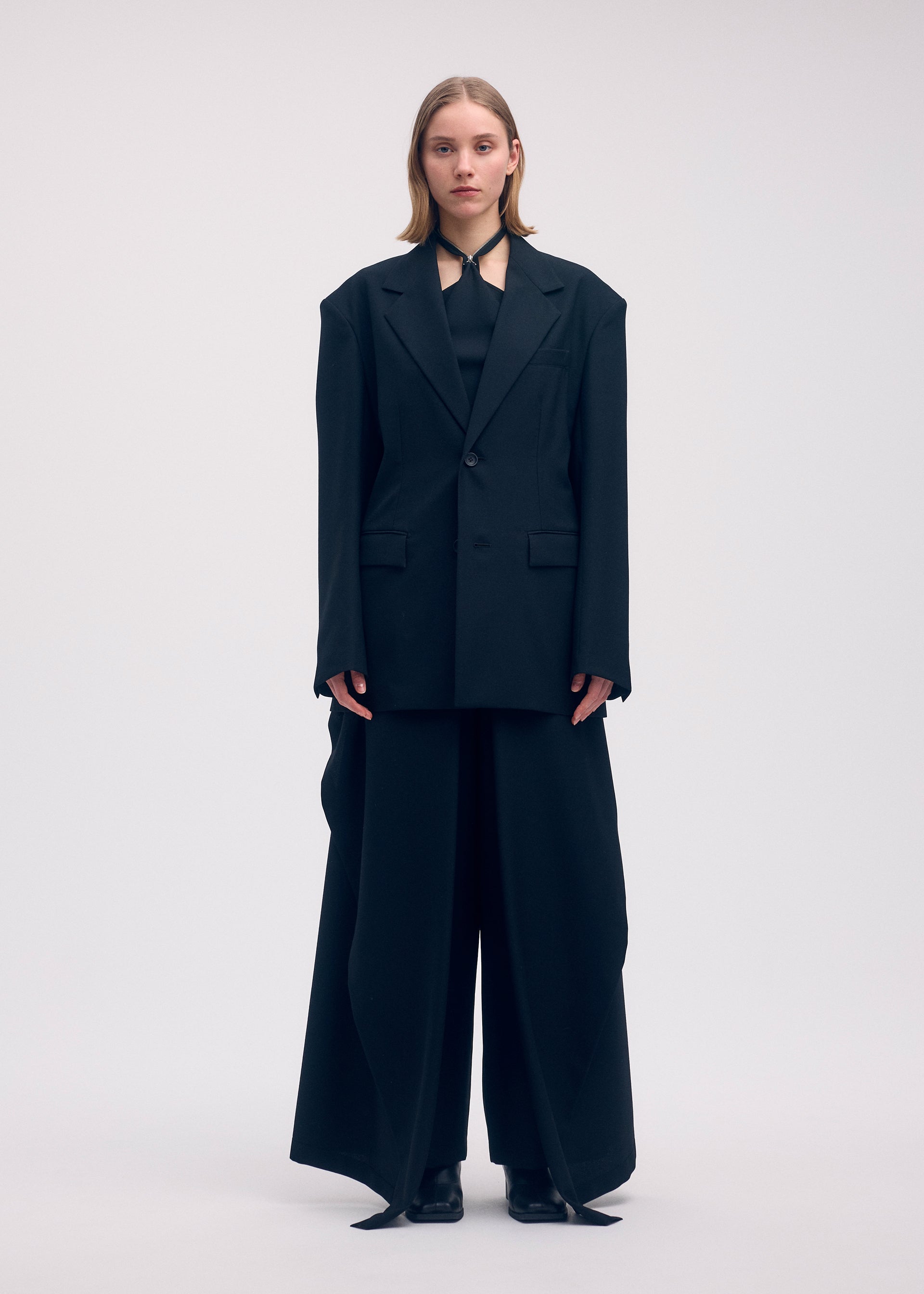 UNI-FORM (WOOL) Trousers Blue – ISSEY MIYAKE EU