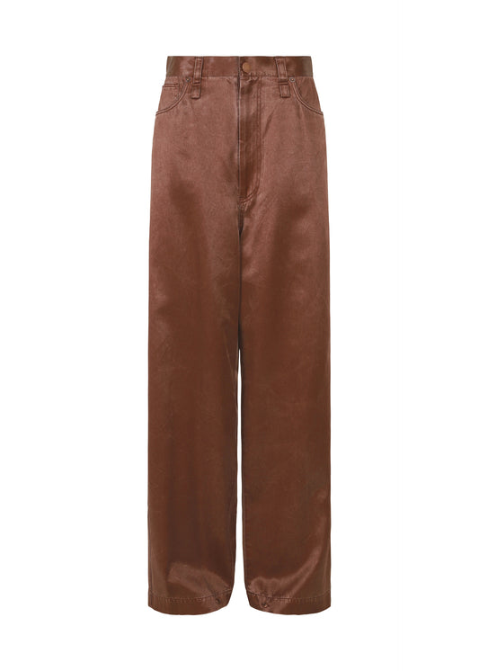 PSEUDO JEANS Trousers Brown