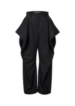 A product shot of the Issey Miyake WOOL TWEED PANTS trousers in .