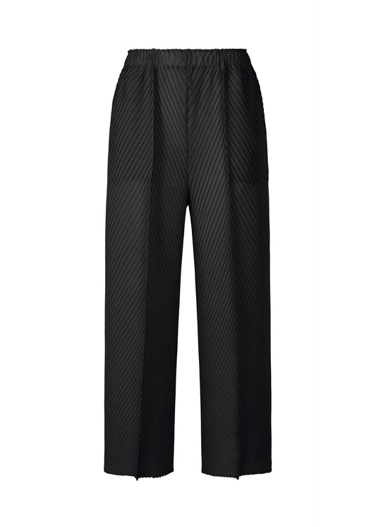 SOFT FOLD PLEATS Trousers Black