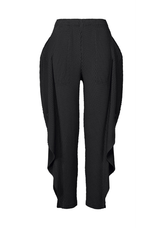 ORBICULAR PLEATS Trousers Black