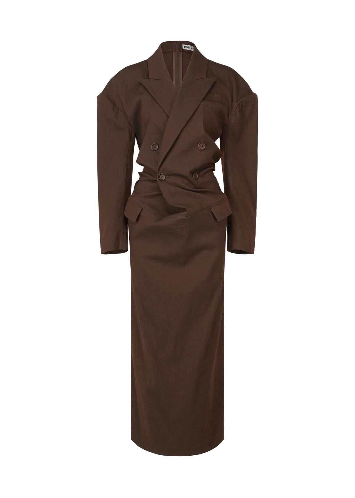 A product shot of the Issey Miyake LIKE TORSO LIKE BLAZER dress in .