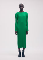 SLEEK PLEATS Dress Black