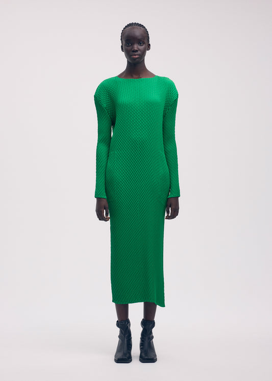 SLEEK PLEATS Dress Black