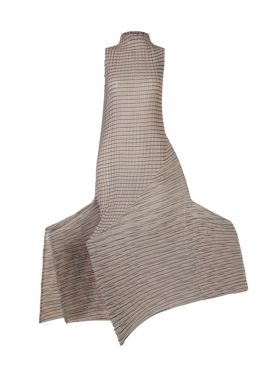 A product shot of the Issey Miyake GENERIC STRIPES dress in .