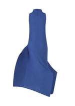 A detail shot of the ISSEY MIYAKE FOLD PLEATS dress.