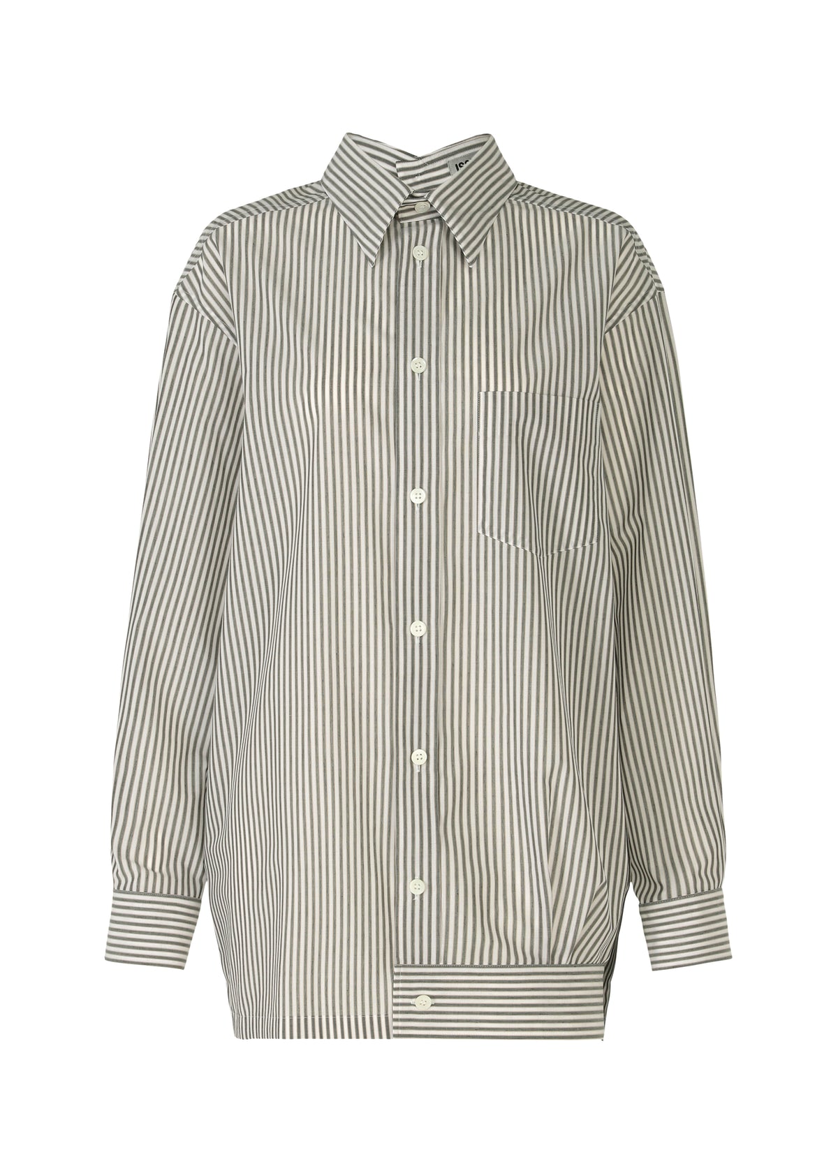 ODD SHIRT STRIPES Shirt Khaki-Hued