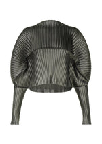 A product shot of the Issey Miyake GLOSSED METAL PLEATS shirt in .