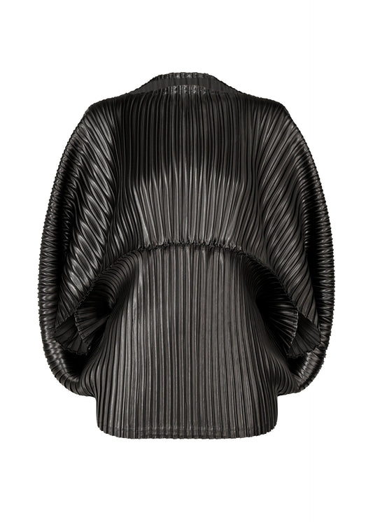 A product shot of the Issey Miyake GLOSSED METAL PLEATS shirt in .