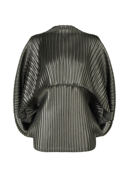 A product shot of the Issey Miyake GLOSSED METAL PLEATS shirt in .