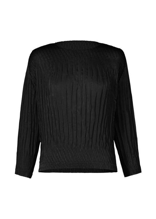 SUEDE LIKE PUFF PLEATS