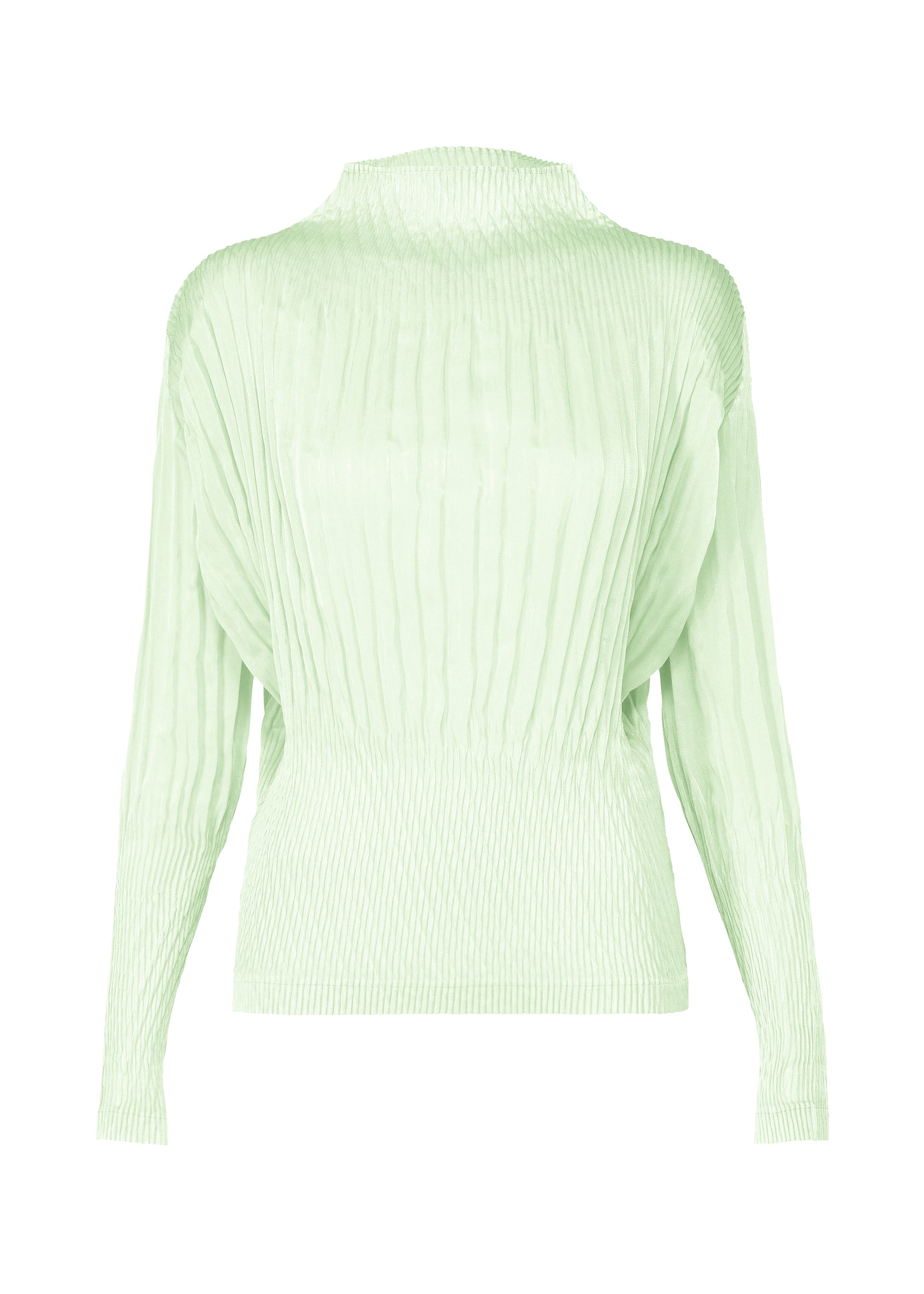 SUEDE LIKE PUFF PLEATS Top Mint – ISSEY MIYAKE EU
