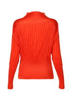 SUEDE LIKE PUFF PLEATS 