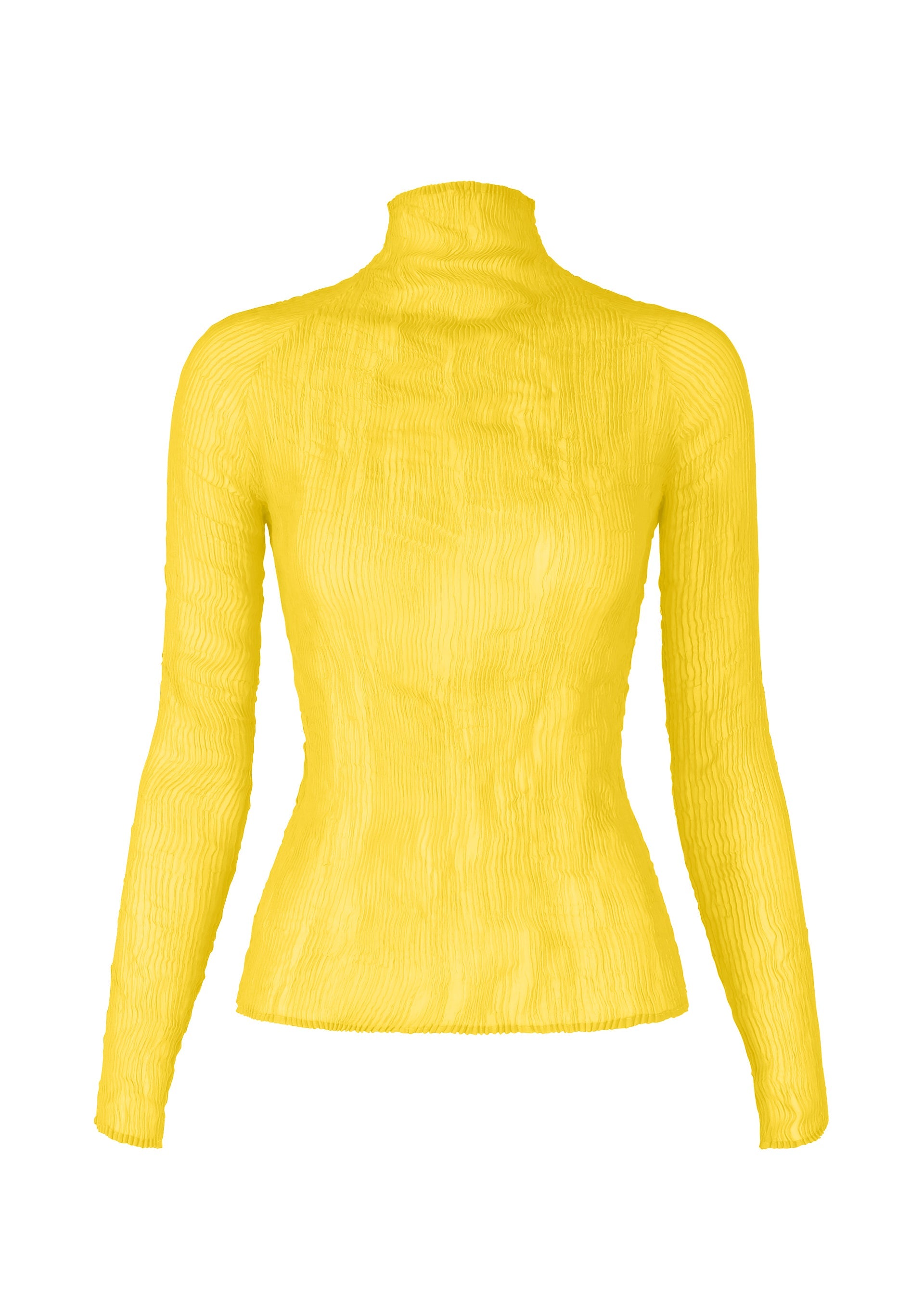CHIFFON TWIST 3 Top Yellow – ISSEY MIYAKE EU
