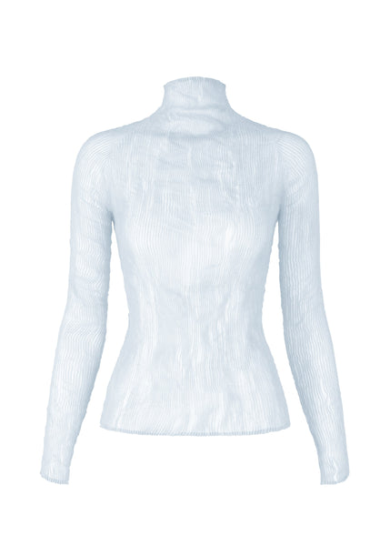 CHIFFON TWIST 3 Top Pale Blue – ISSEY MIYAKE EU