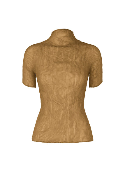 CHIFFON TWIST 3 Top Beige – ISSEY MIYAKE EU
