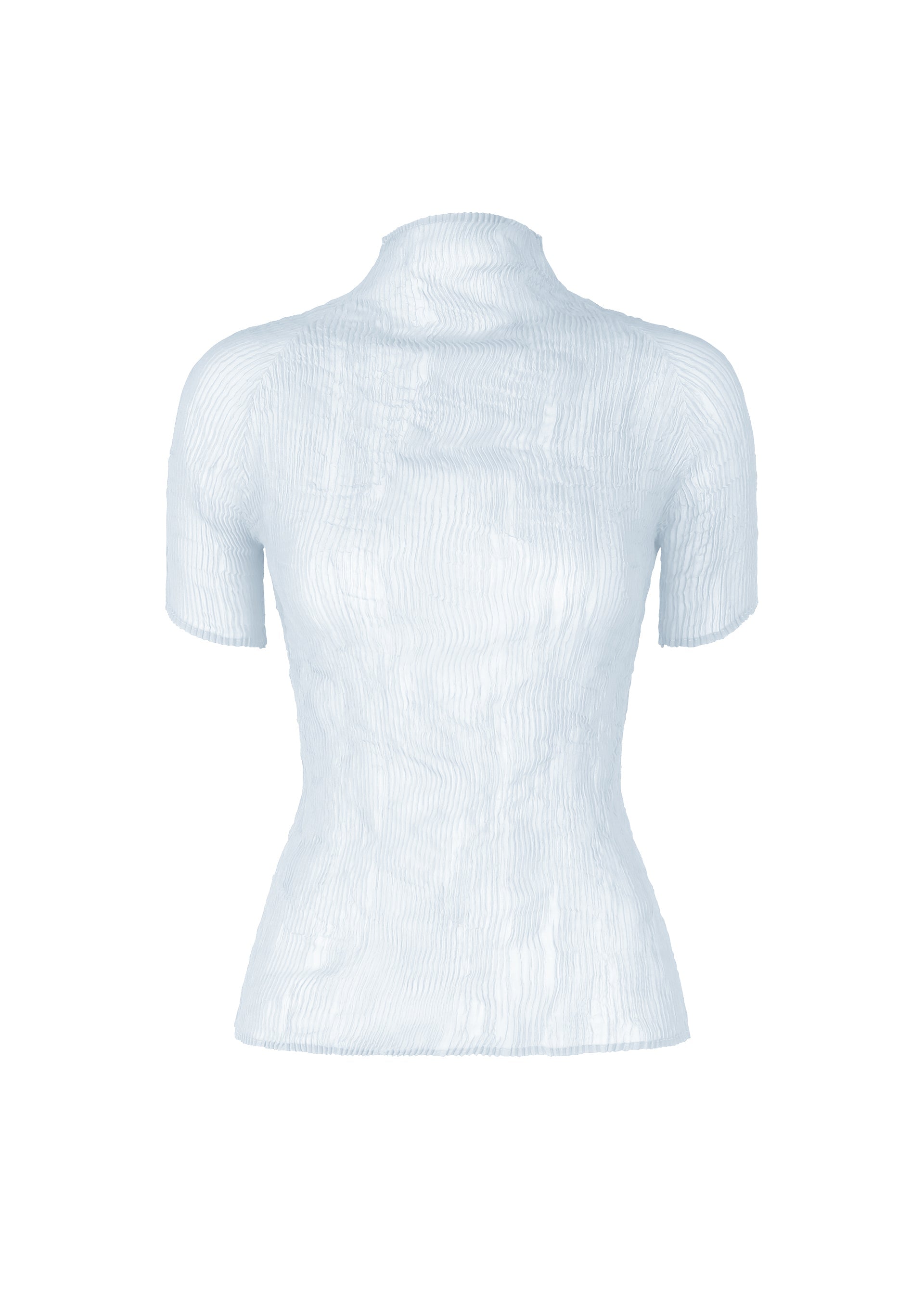CHIFFON TWIST 3 Top Pale Blue – ISSEY MIYAKE EU