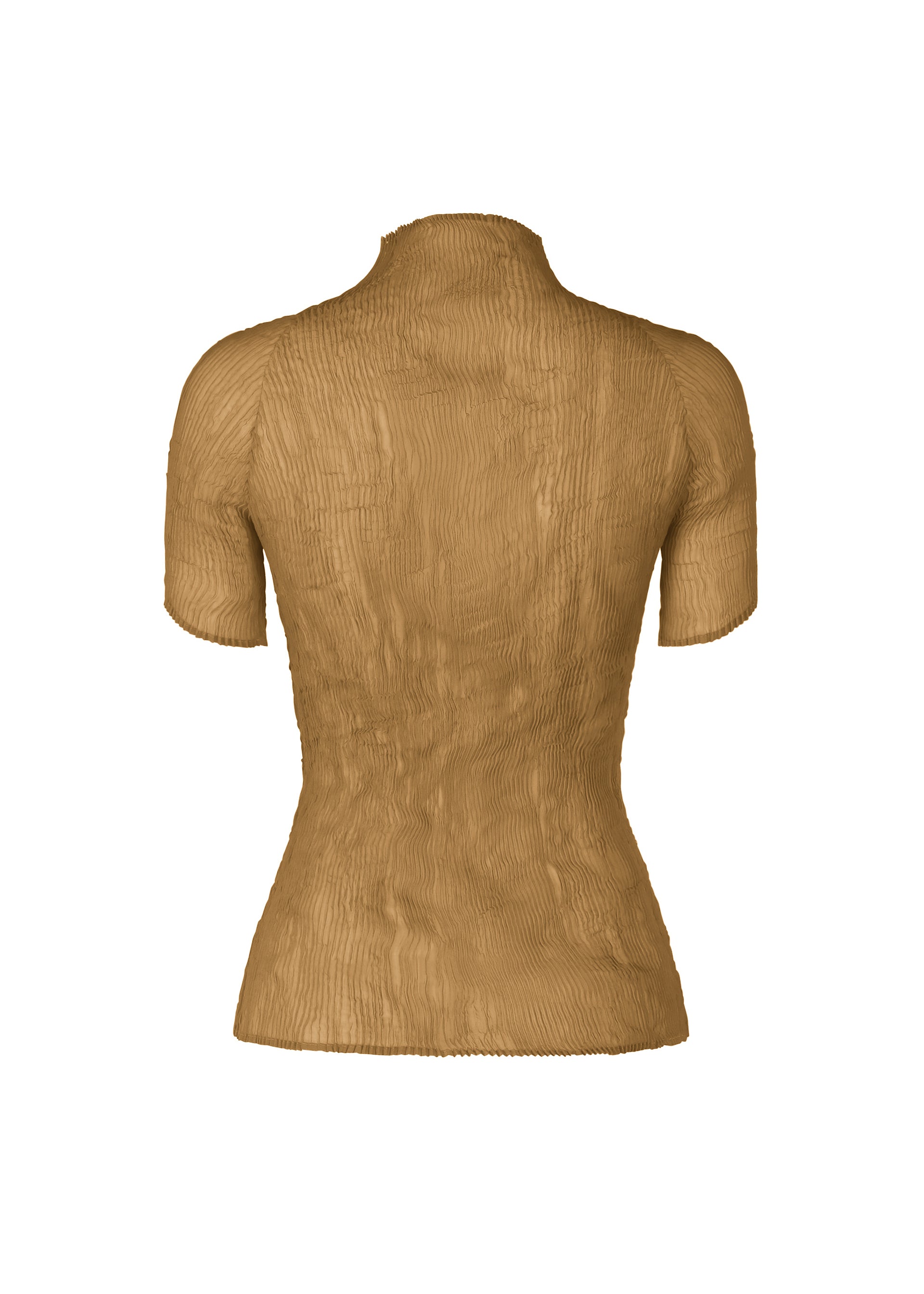 CHIFFON TWIST 3 Top Beige – ISSEY MIYAKE EU
