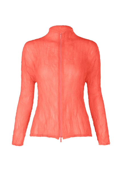 CHIFFON TWIST 1 Cardigan Coral – ISSEY MIYAKE EU