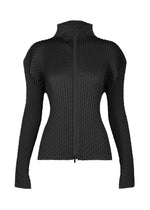 SLEEK PLEATS Cardigan Black