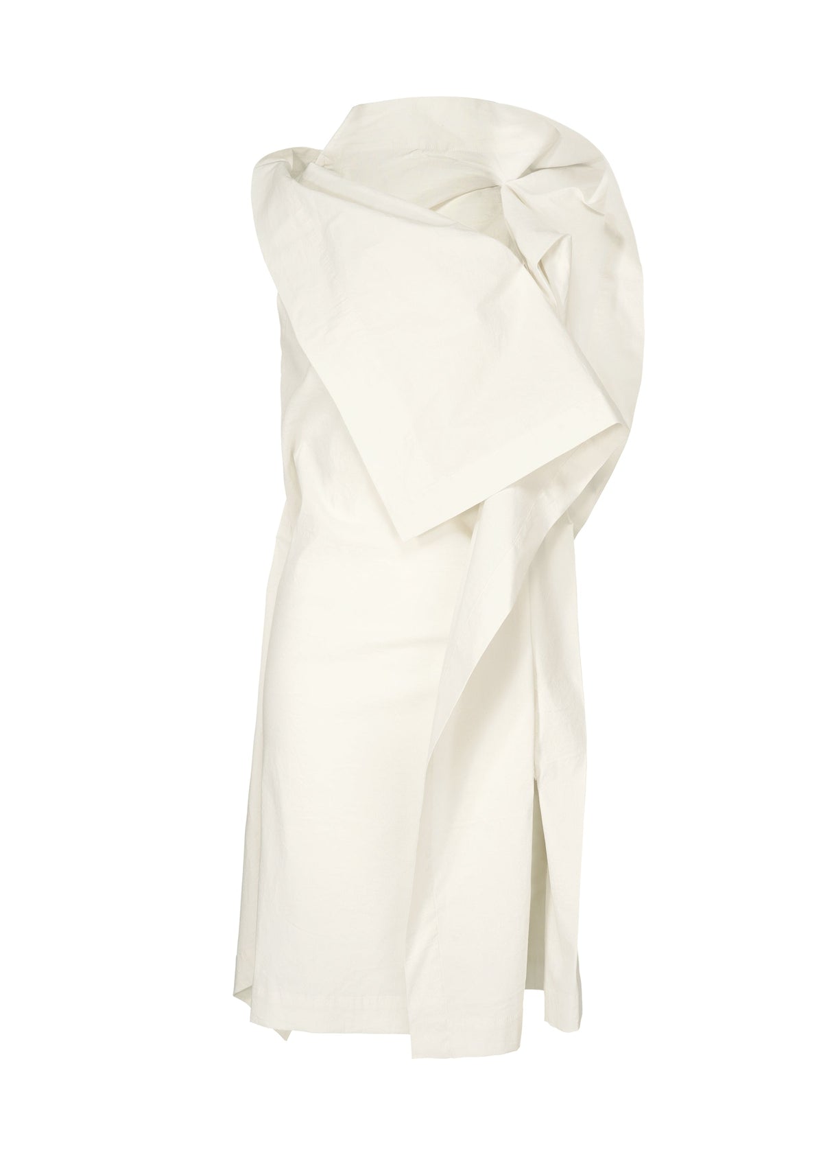 A product shot of the Issey Miyake COLLAPSING SCULPTURE dress in .