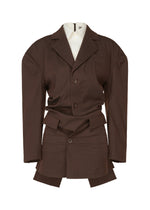 A product shot of the Issey Miyake LIKE TORSO LIKE BLAZER dress in .