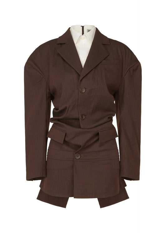 A product shot of the Issey Miyake LIKE TORSO LIKE BLAZER dress in .