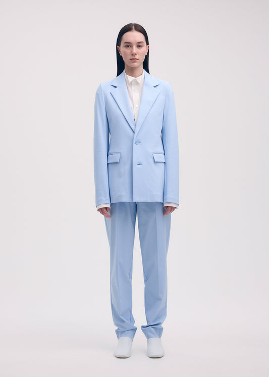 SIMPLE ENSEMBLE Trousers Blue