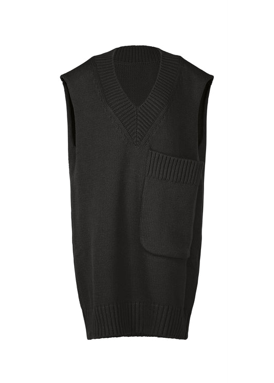 A product shot of the Issey Miyake BREEZE KNIT vest in .