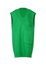 A product shot of the Issey Miyake BREEZE KNIT vest in .