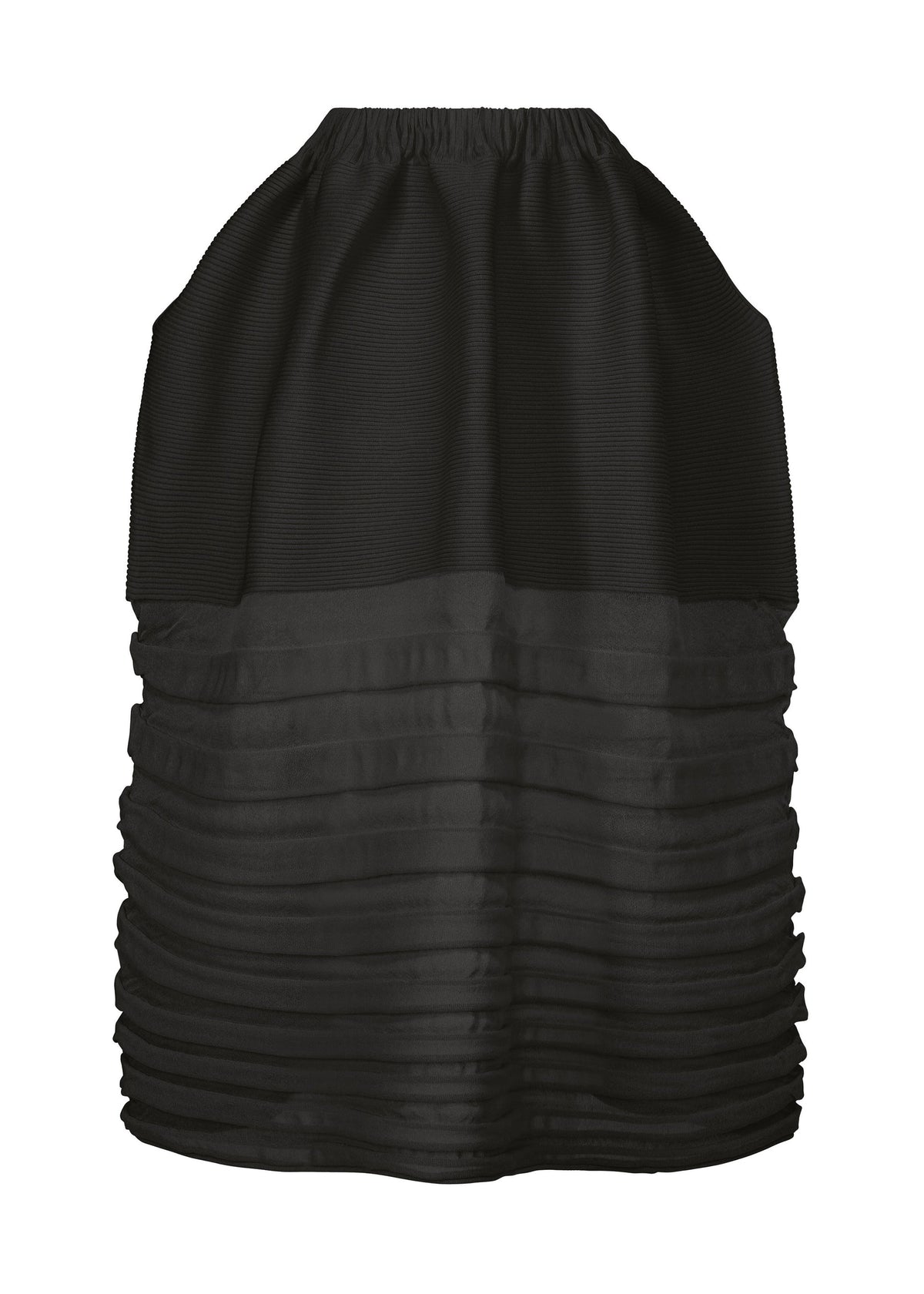 A product shot of the Issey Miyake MOVING KNIT skirt in .