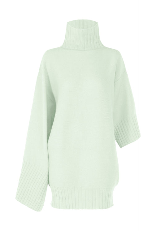 A product shot of the Issey Miyake CROOKED WOOL KNIT dress in .