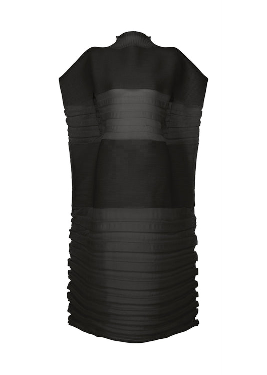 A product shot of the Issey Miyake MOVING KNIT dress in .