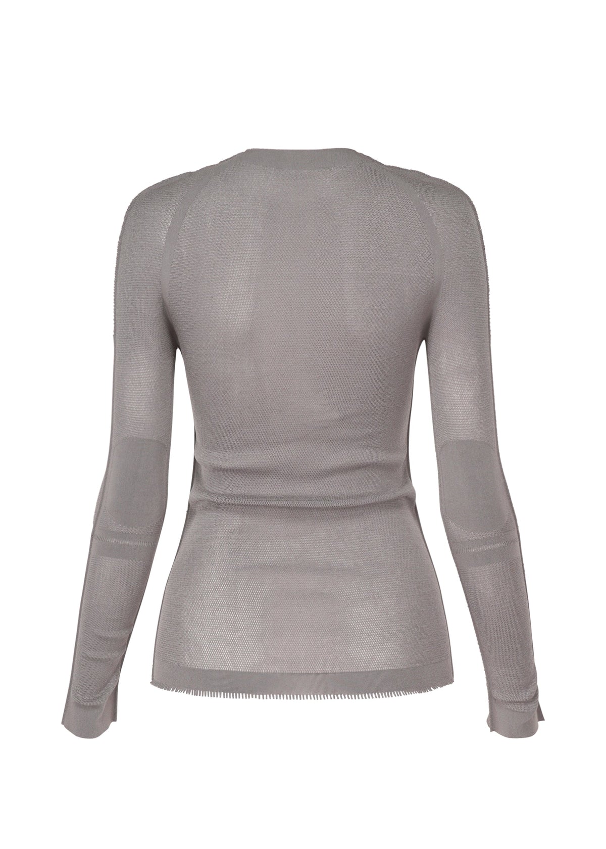 A detail shot of the Issey Miyake SEEN UNSEEN AP top.