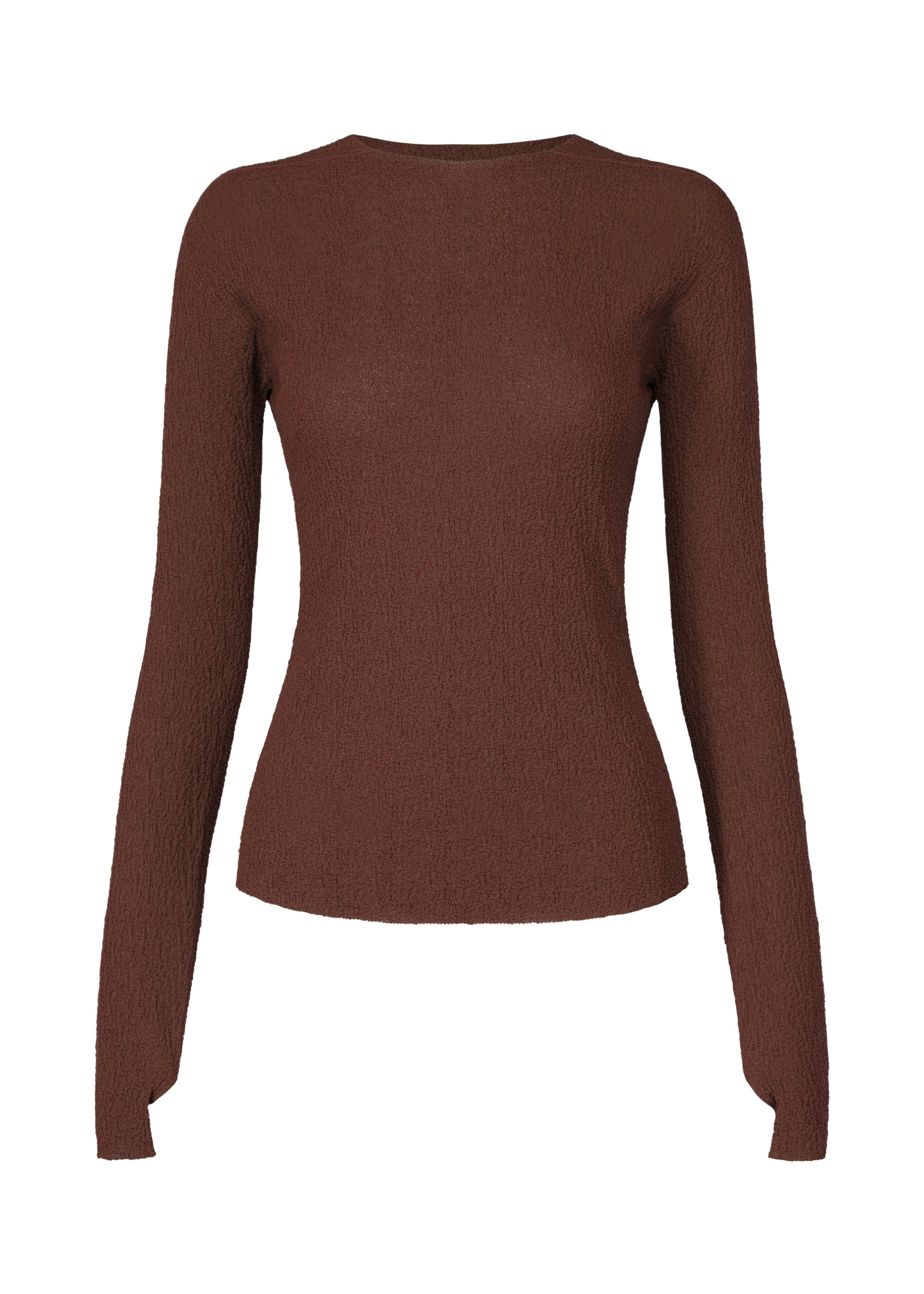 A product shot of the Issey Miyake BODY KNIT top in .