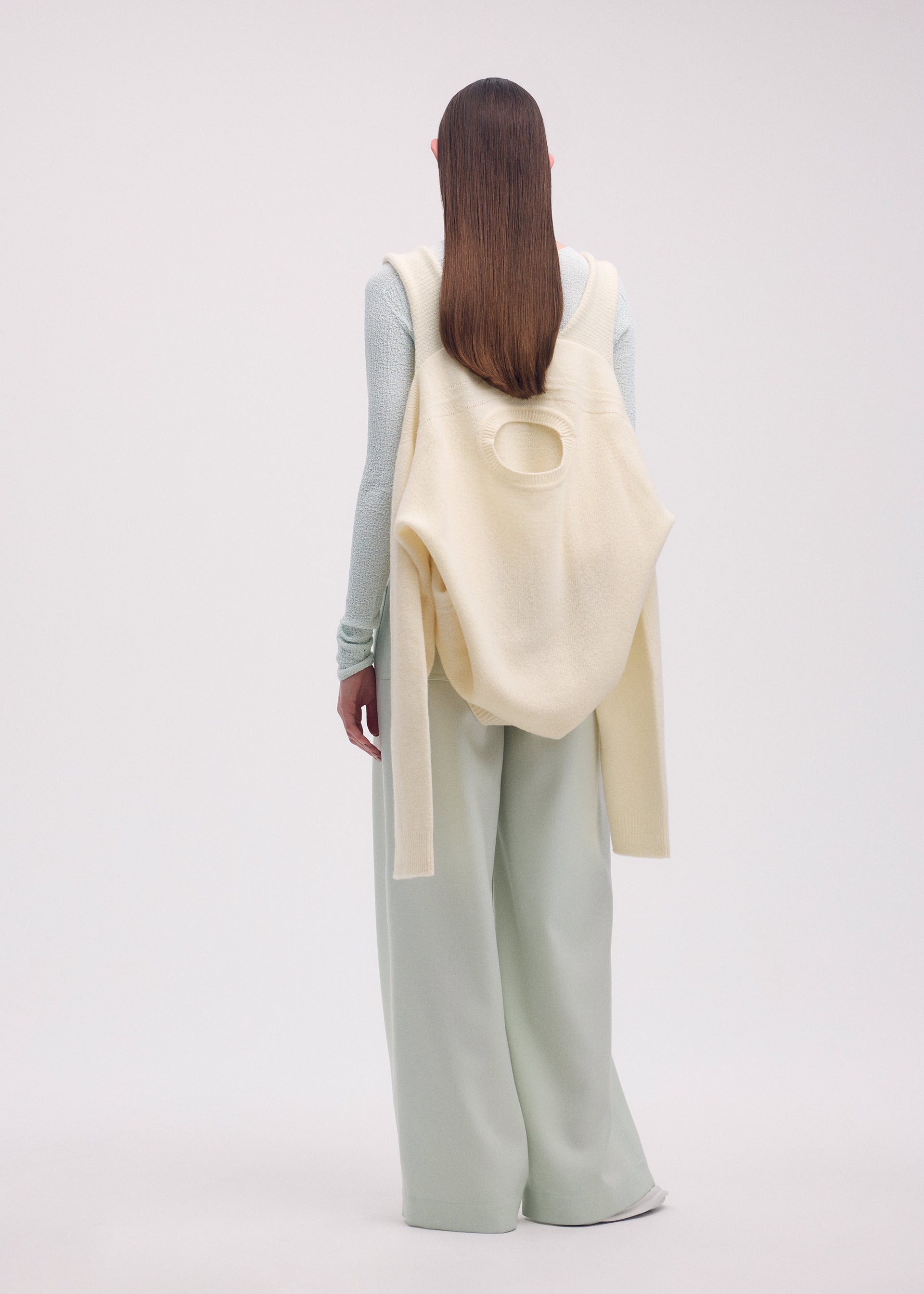 BACKPACK KNIT Top Grey – ISSEY MIYAKE EU