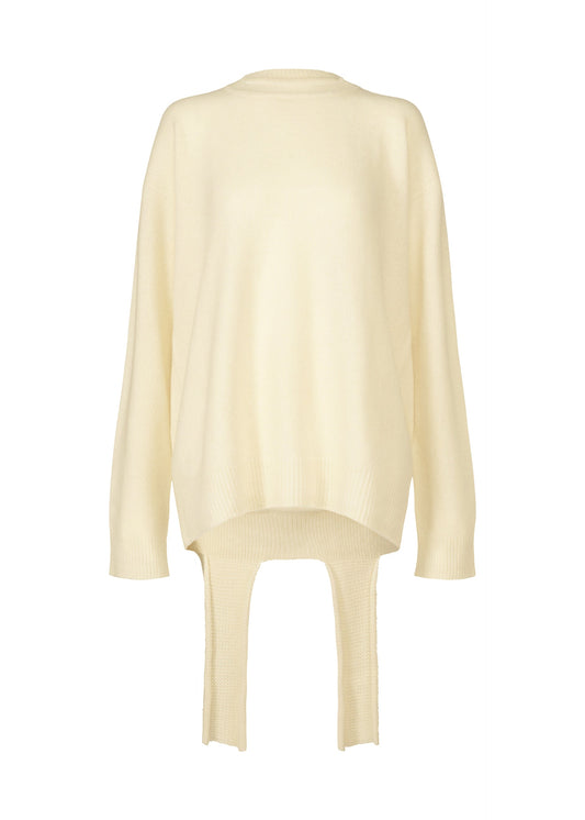 A product shot of the Issey Miyake BACKPACK KNIT top in .