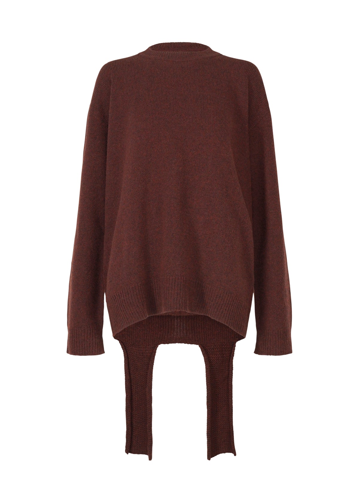 A product shot of the Issey Miyake BACKPACK KNIT top in .