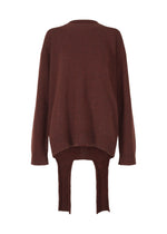 A product shot of the Issey Miyake BACKPACK KNIT top in .