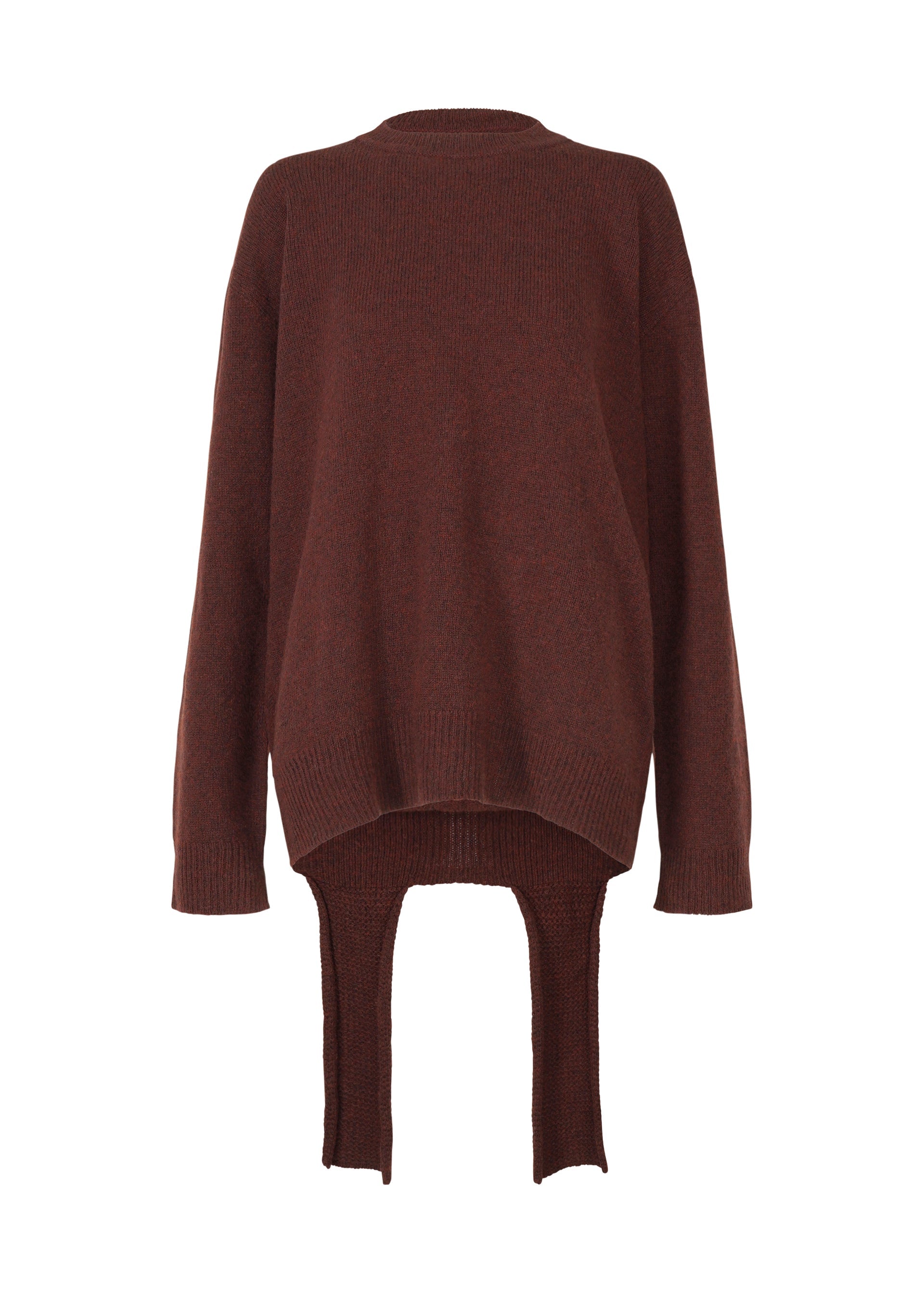 A product shot of the Issey Miyake BACKPACK KNIT top in .