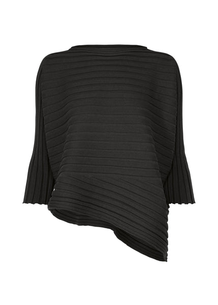 COTTON CASHMERE KNIT Top Black – ISSEY MIYAKE EU