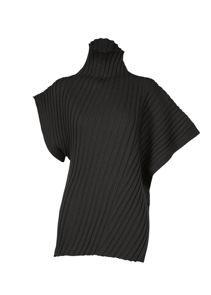 COTTON CASHMERE KNIT Top Black – ISSEY MIYAKE EU