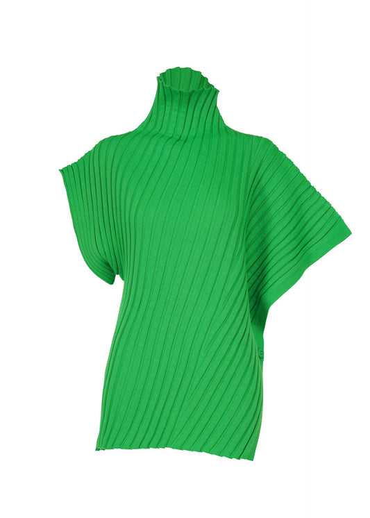A product shot of the Issey Miyake COTTON CASHMERE KNIT top in .