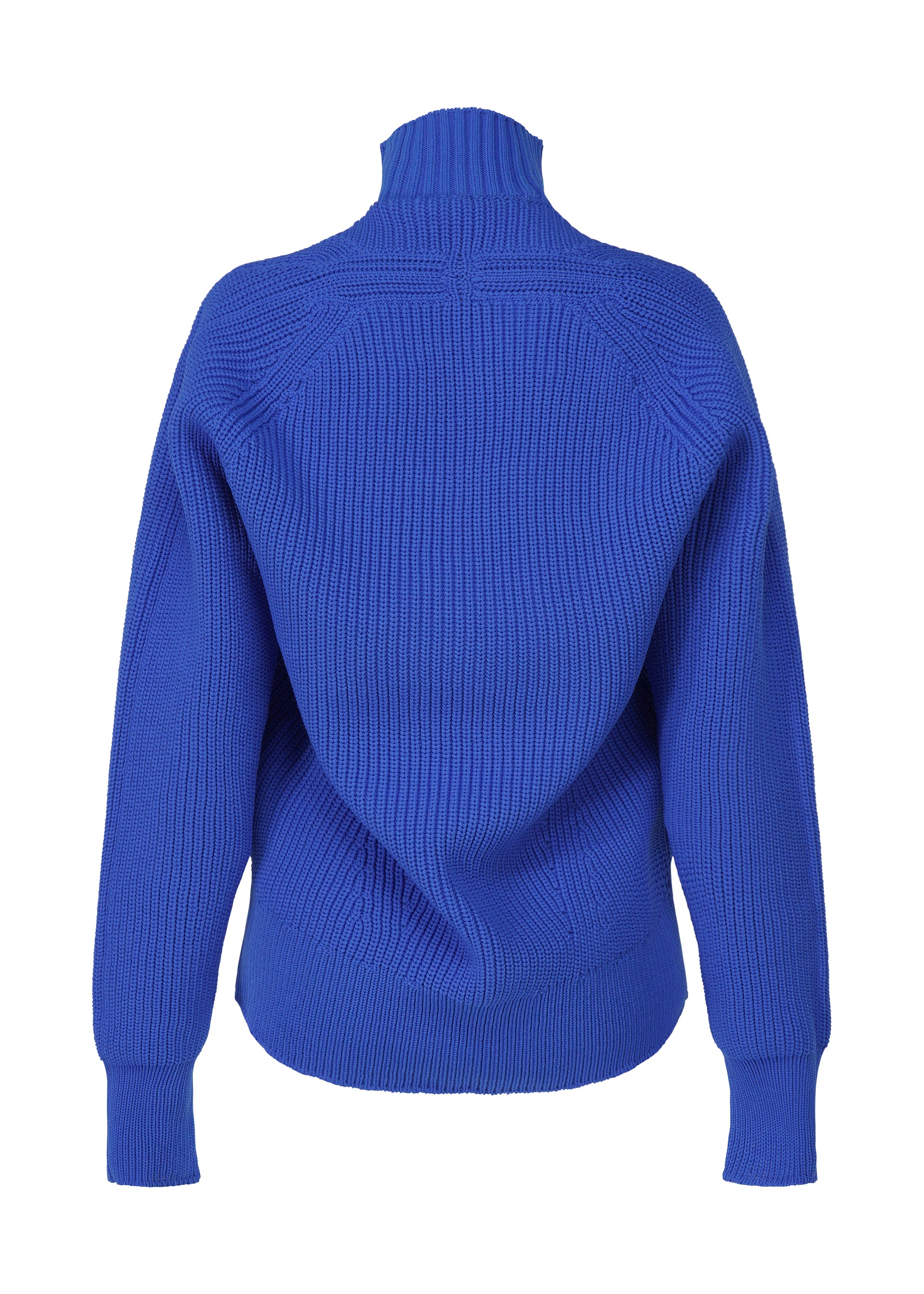 DISPLACED KNIT Top Blue