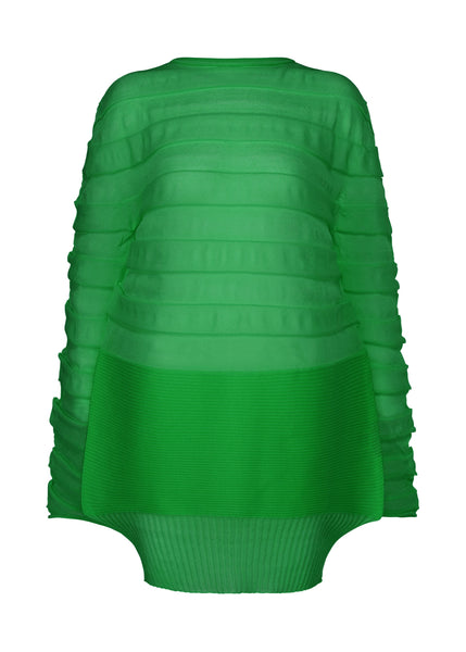 MOVING KNIT Top Green – ISSEY MIYAKE EU