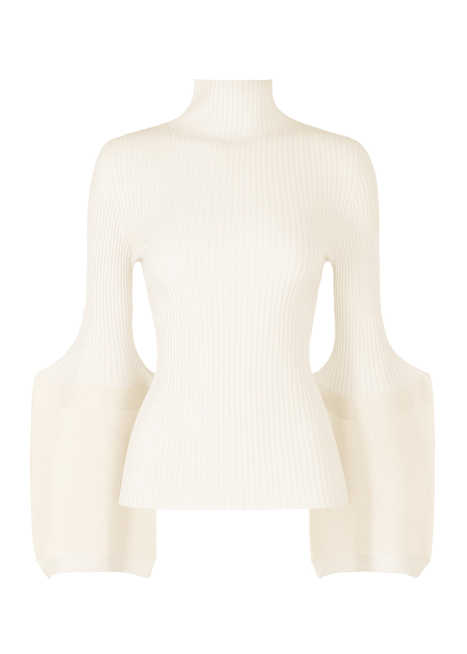 THIN AND THICK KNIT Top White